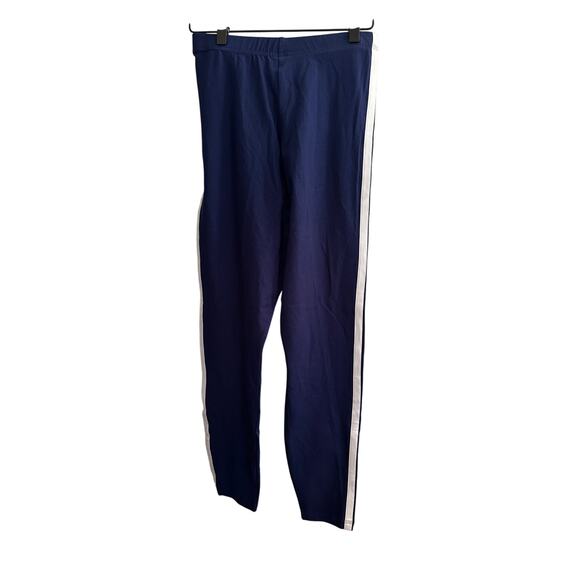 Adidas Men’s Medium Navy Track Pants – Slim Fit 3-Stripes NWT - Picture 2 of 7